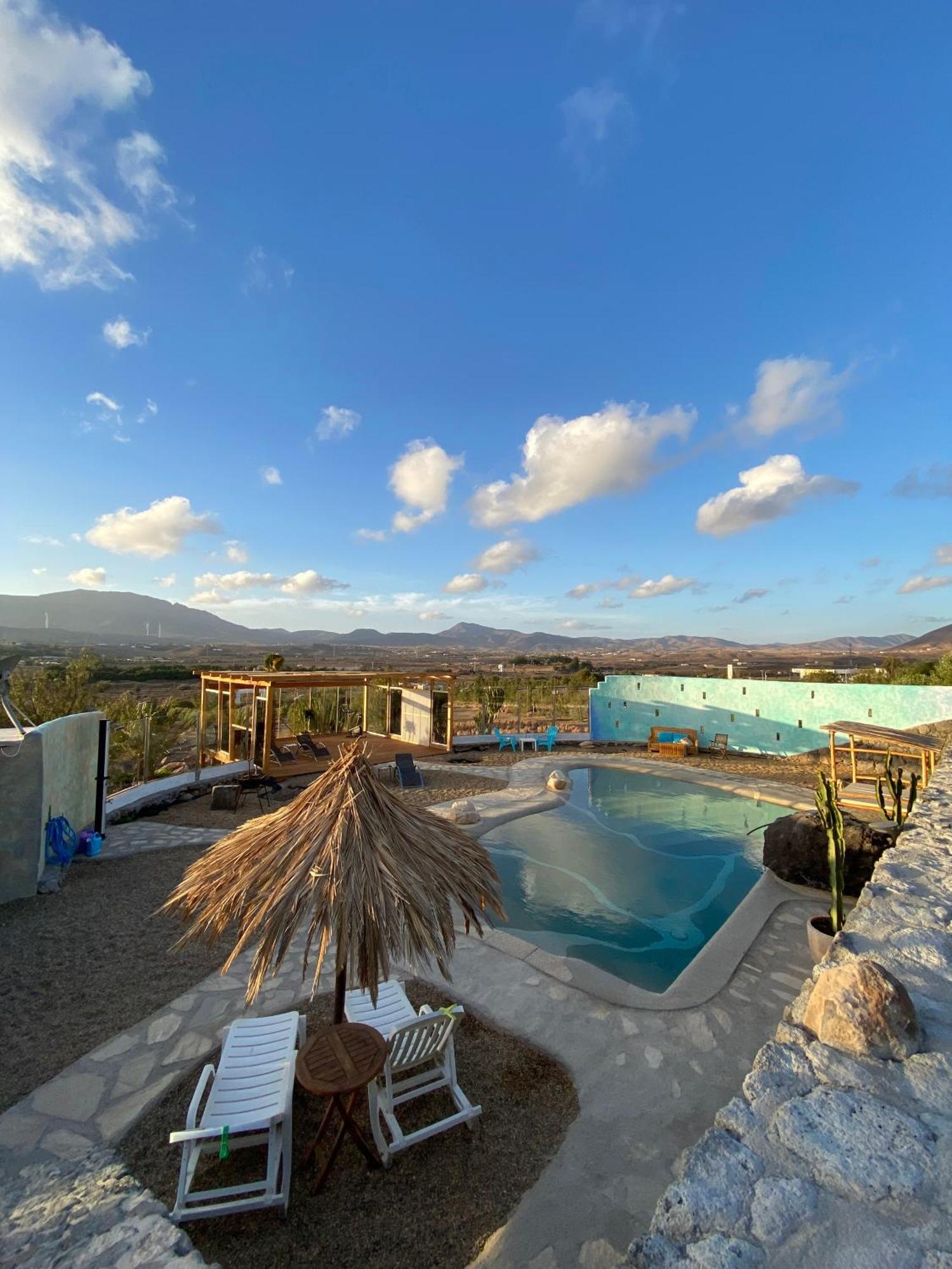 Romantica Fuego - Eco Retreat Finca Artis Tirma Tarajalejo Eksteriør billede